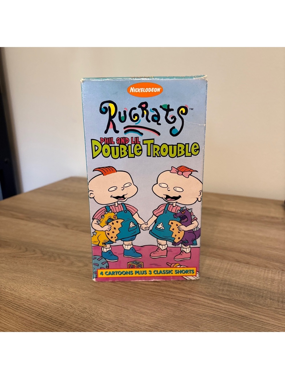 Nickelodeon Rugrats Phil Lil double trouble VHS 1996
